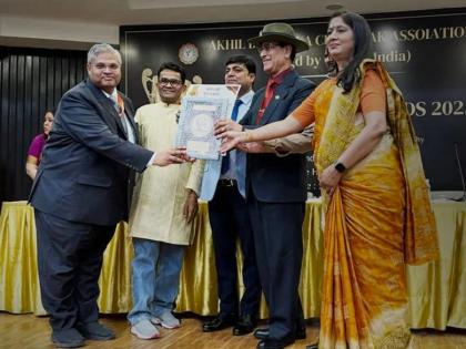 Dr. Vikas Singhal Honored with Bharat Shri Award 2025 for Advancing Evidence-Based Homeopathic Practice | Dr. Vikas Singhal Honored with Bharat Shri Award 2025 for Advancing Evidence-Based Homeopathic Practice